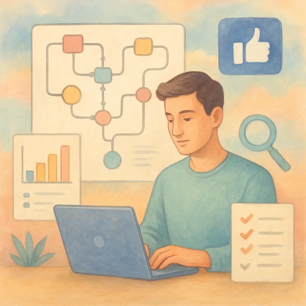 Facebook Ads Competitor Analysis via n8n