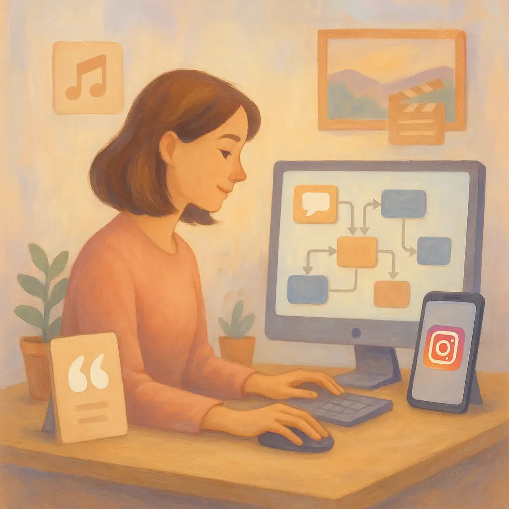 Auto-Post Instagram Quotes via n8n