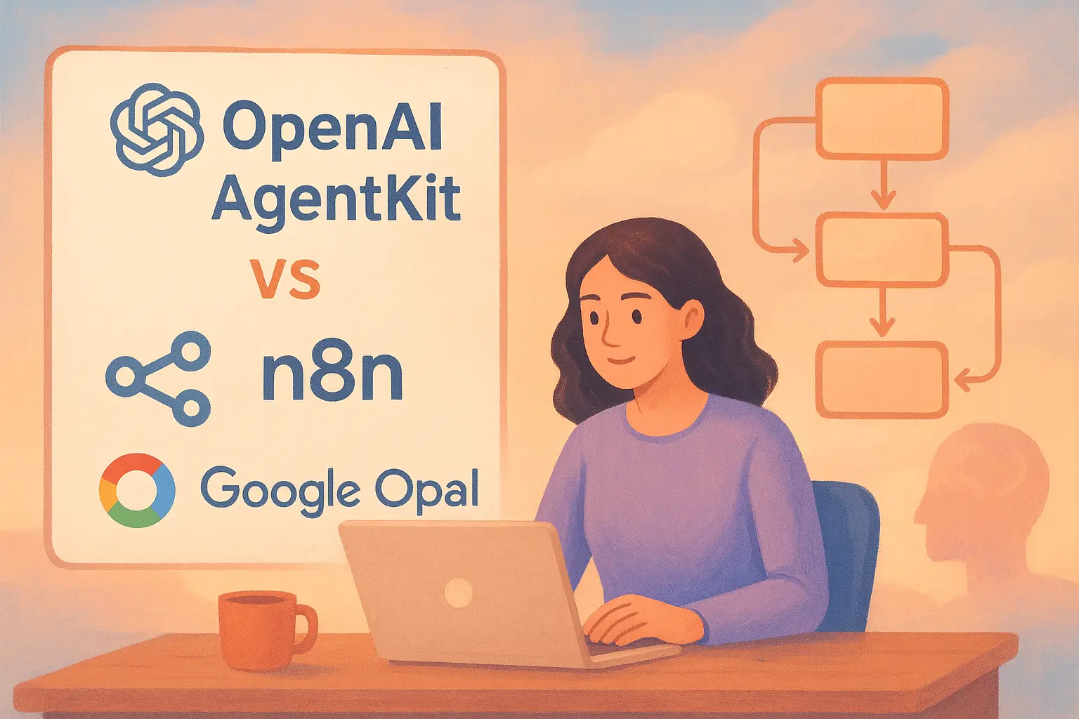 AgentKit vs n8n vs Opal: AI Tools 2025