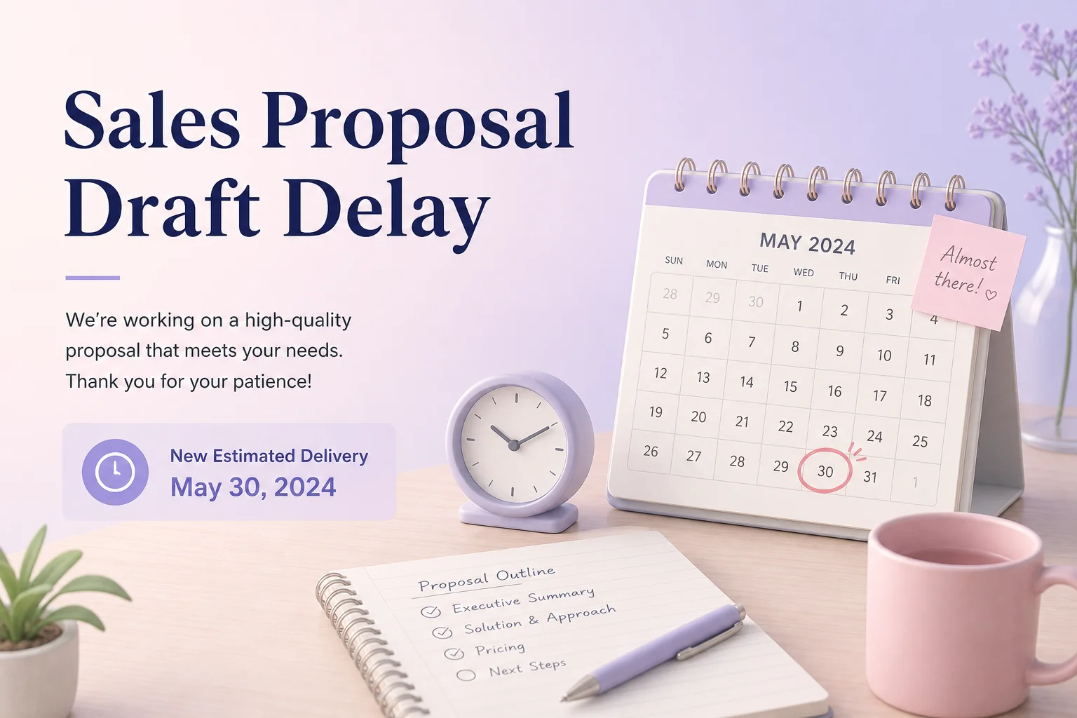 You Said Yes on the Call-Why Is the Proposal Still in Draft?